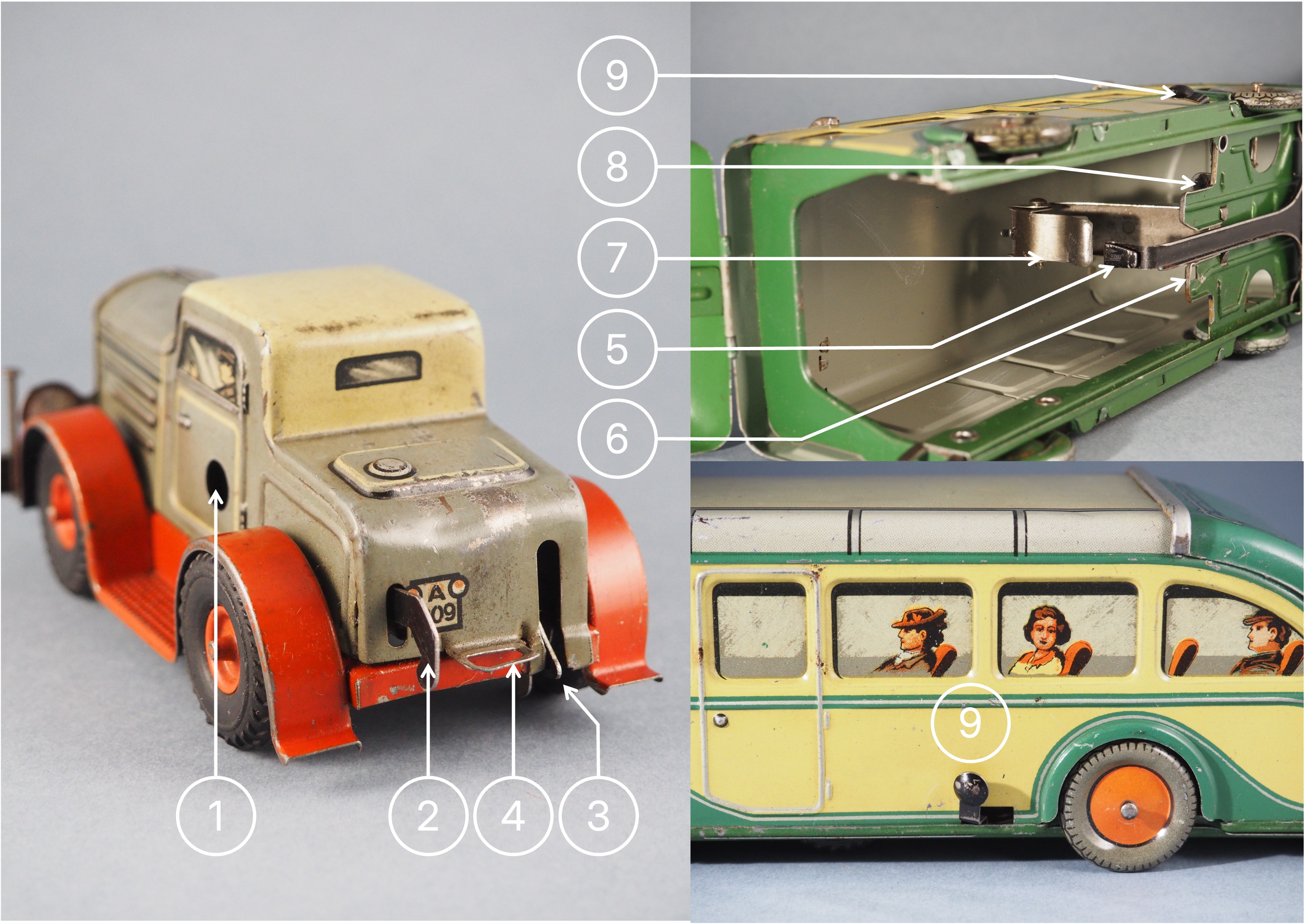 Bussing tow truck with bussing bus mechanism 1